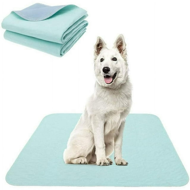 PortableOut 2 Pack Pee Pads, Large Size 35x27” Reusable Bed Pads for Dogs, Toddlers, Adults