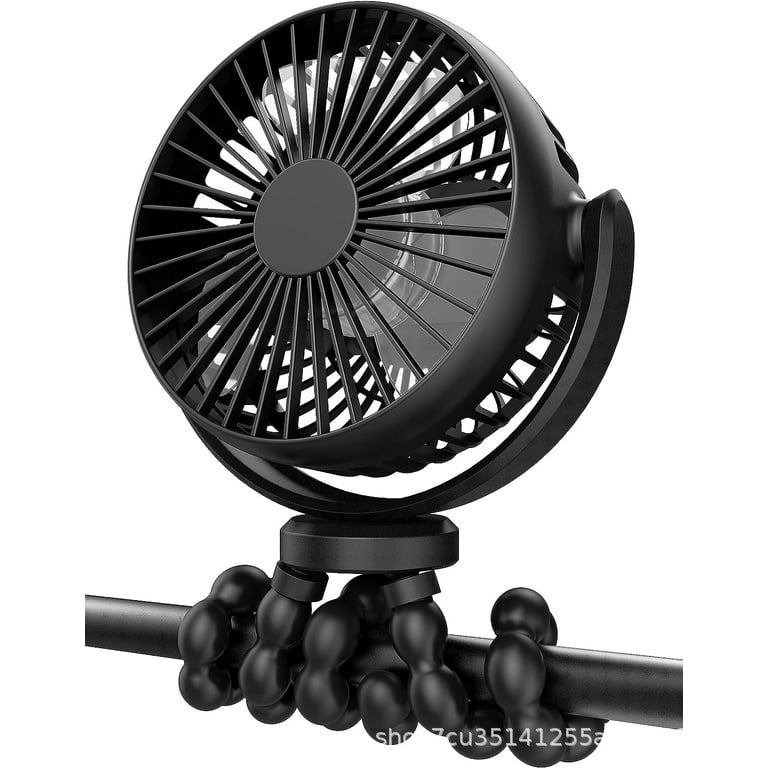 USB Desk Fan, Quiet Portable Table Fan for Personal Cooling at Home, Office, or Travel