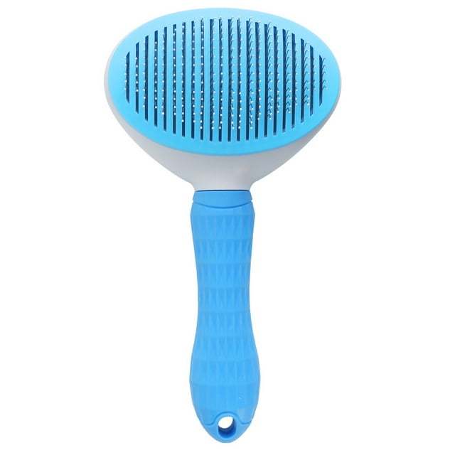 Pet Grooming Rake, Double-Sided Dematting Undercoat Brush for Dogs & Cats, Reduces Shedding