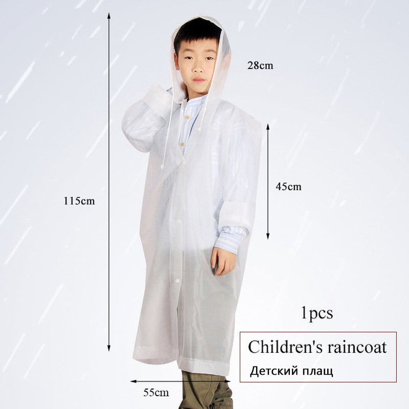 PortableOut Unisex Lightweight Raincoat - Waterproof, Windproof, Packable for Travel & Outdoor Use