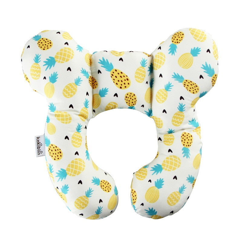 PortableOut Baby Travel Pillow - Comfortable, Soft & Adjustable Neck Support for Infant/Toddler Car & Airplane Travel