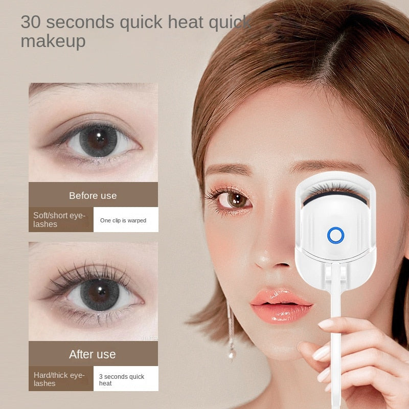 PortableOut Electric Eyelash Curler - Compact, Battery Operated, Heated & Travel-Friendly